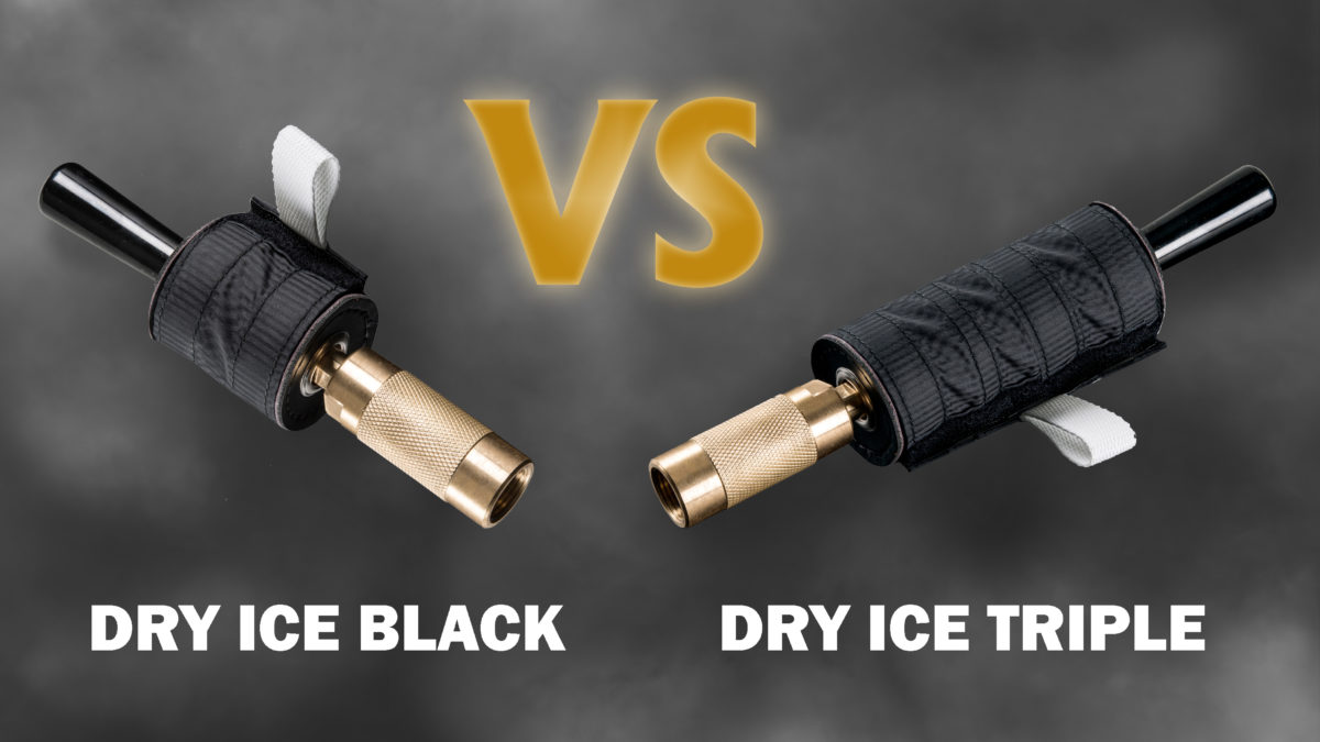 Compare Dry Ice Black VS Triple