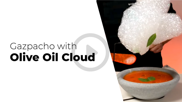 Recipe wioth Vom Edible Cloud - Olive Oil Cloud