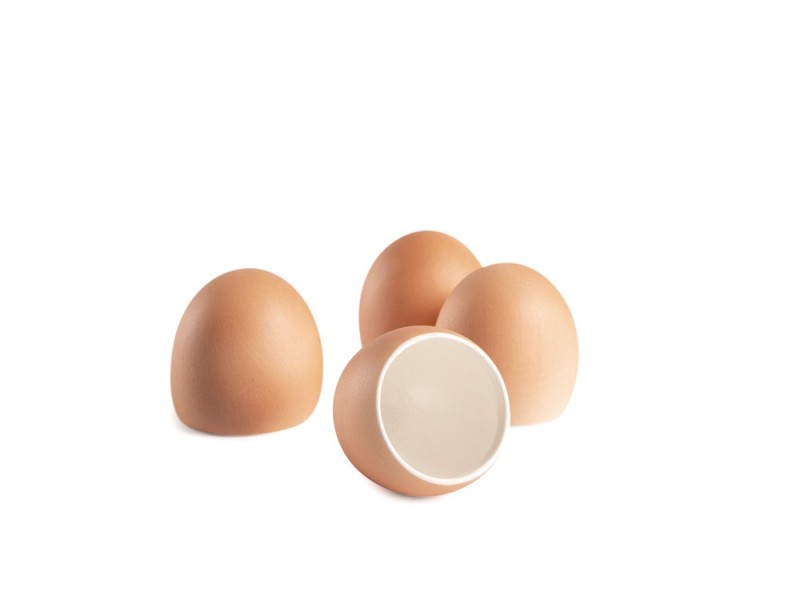 Huevos de porcelana Marrones