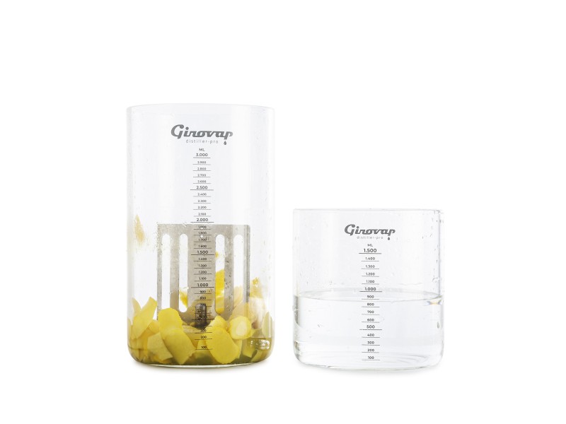 3-litres graduated glass for Girovap