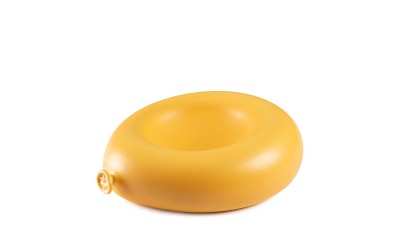 Globus Plate Amarillo Satinado