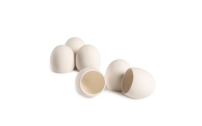 Huevos de porcelana Blancos