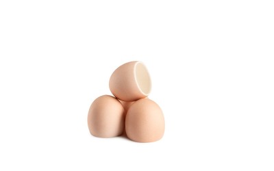Huevos de porcelana Rosados