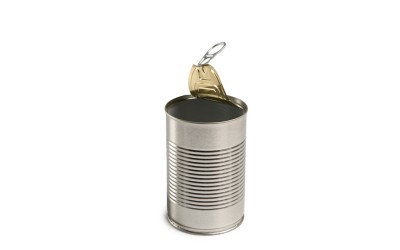 Tall Round Tin Can with lid 100 pcs