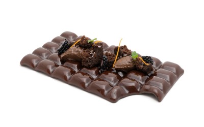 Plato Tableta Chocolate Negro