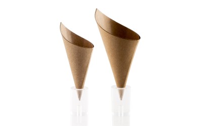 Cardboard Cones Kraft - 100 pcs.